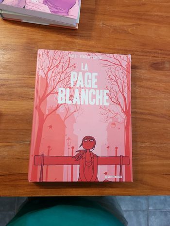 Bande dessinée : La page blanche