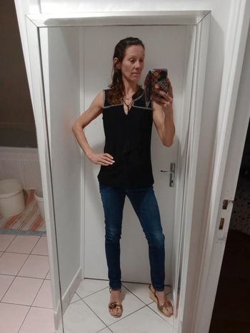 Top femme L noir c41