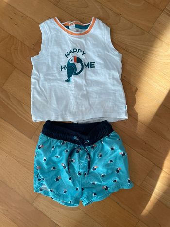 Short t-shirt toucan