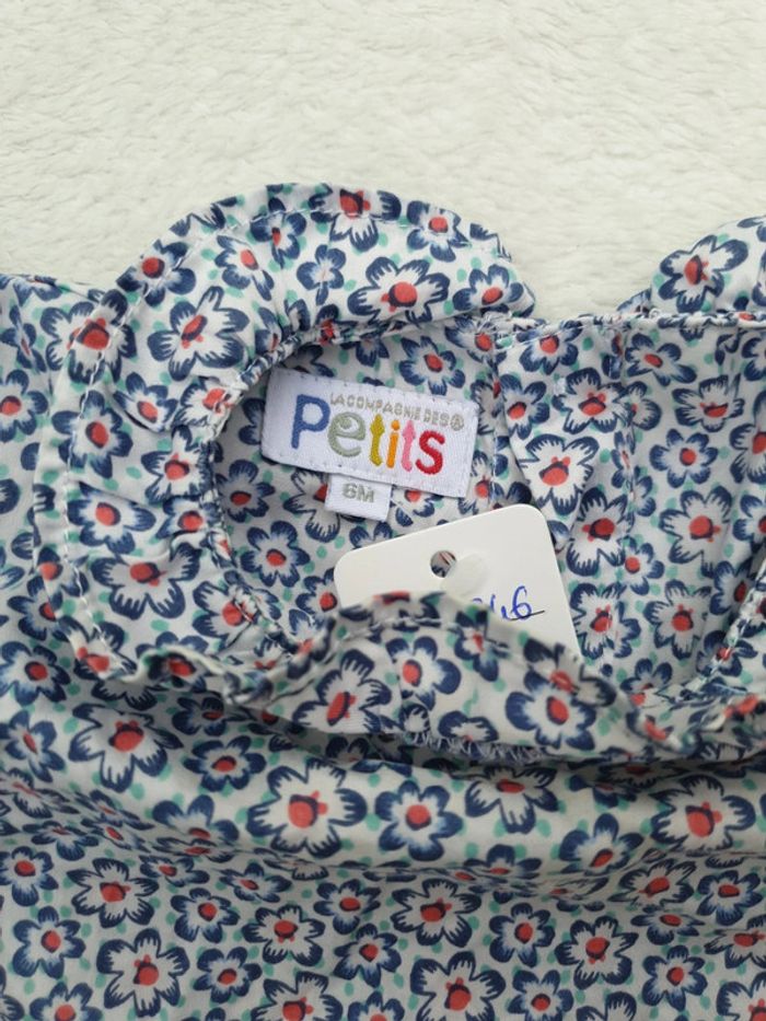 Blouse fleurie à col - photo numéro 4