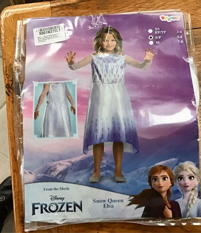 Déguisement reine des neiges