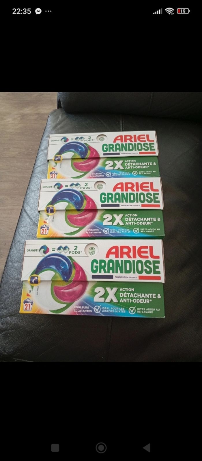 Lot 3 boîtes à 25€ avec le code 
SORCIERE30
Le lot passe à 17,50€