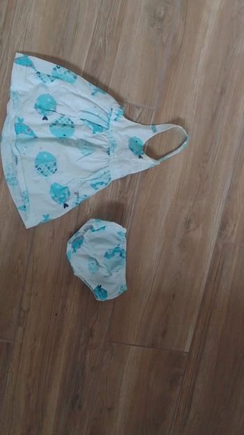 Robe Okaïdi 6 mois + bloomer