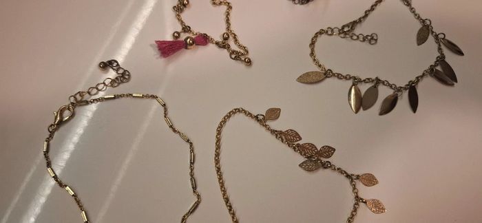 Lot bijoux dorés - photo numéro 3