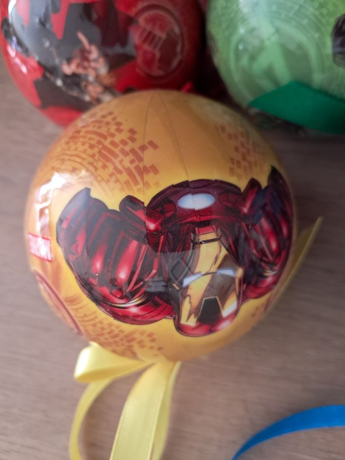 Lot de 4 boules de Noël Marvel - photo numéro 4