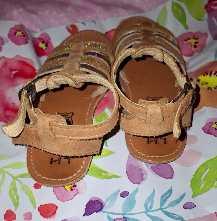 Sandales claquettes fille P 29 - photo numéro 2