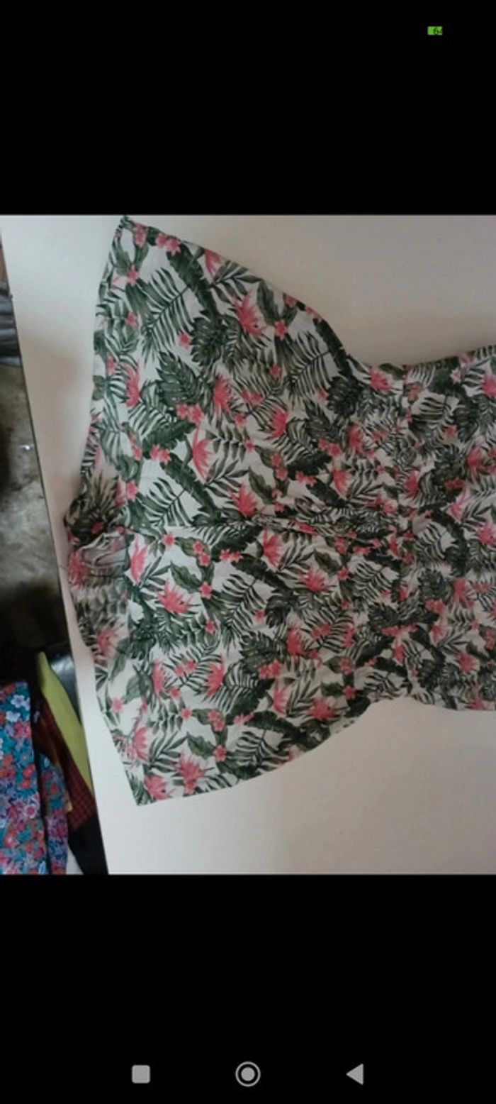 Combishort femme Chose Promise bouton nacrée taille M rétro vintage - photo numéro 2