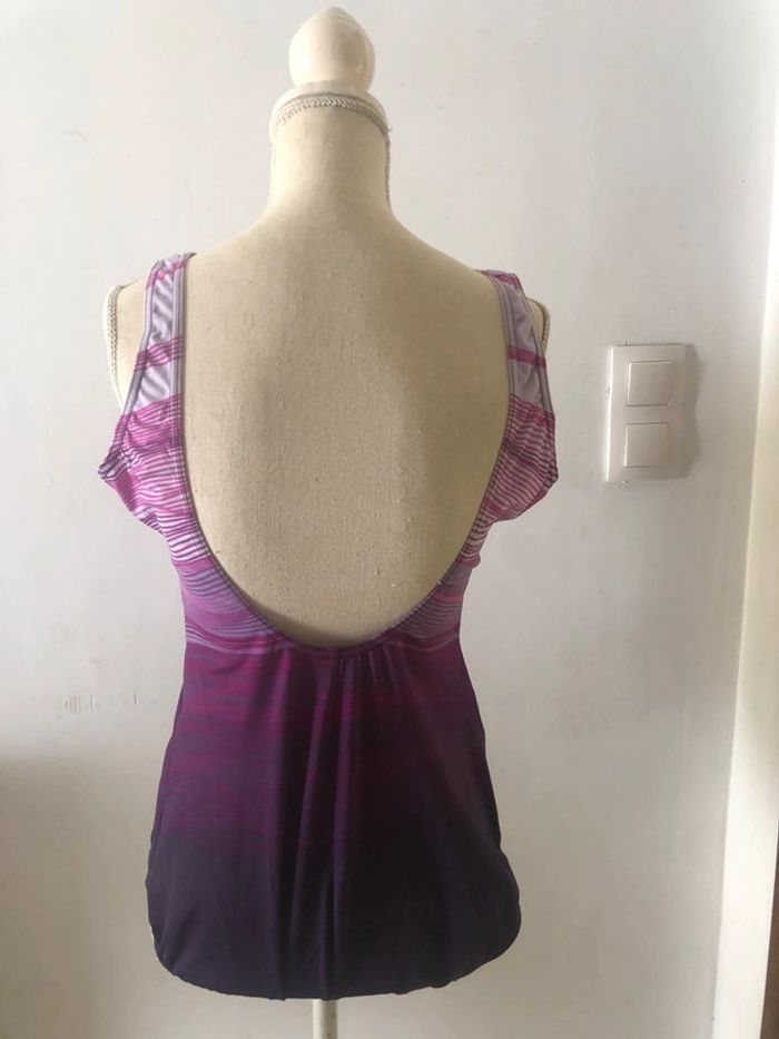 Maillot de bain ombre violet tribord taille 50 très bon état - photo numéro 2