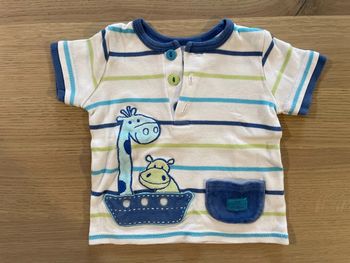 T-shirt manches courtes 1 mois