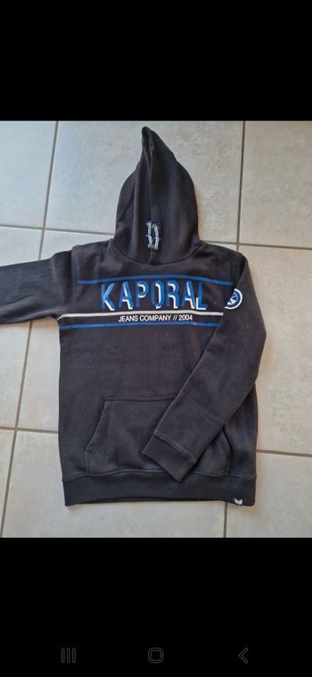 Sweat à capuche kaporal 16 ans