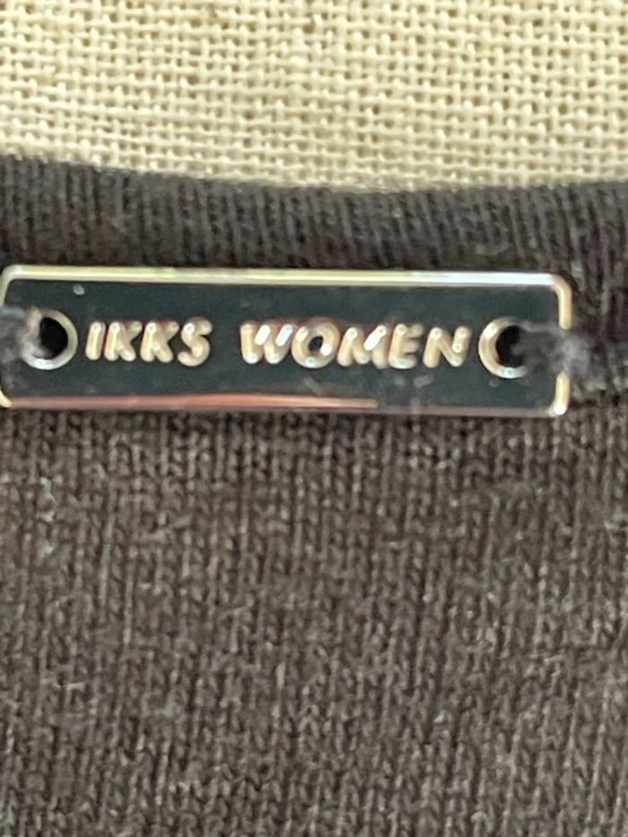 Top noir à franges rock 36 - photo numéro 4