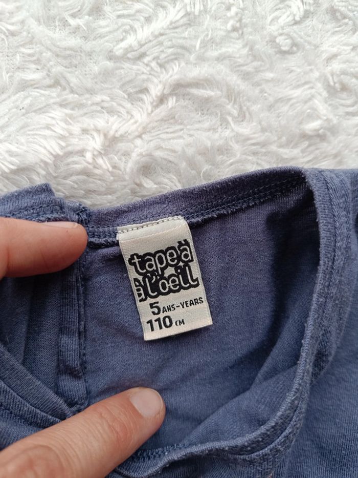 Robe courte manches courtes Fille 5 ans Imagine & Love Tao - photo numéro 6