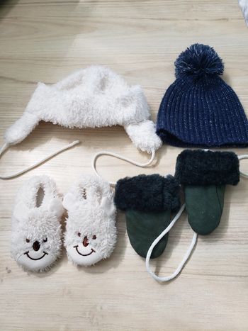 Ensemble hiver bonnet