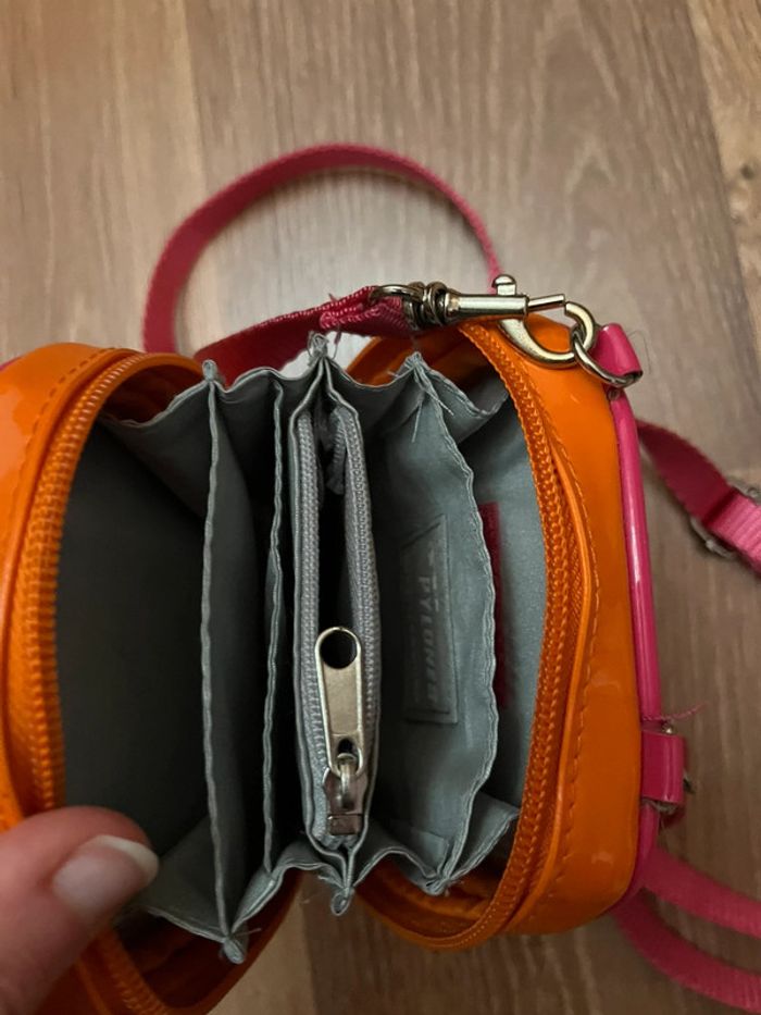 Sac bandoulière porte-monnaie Pylones - photo numéro 3