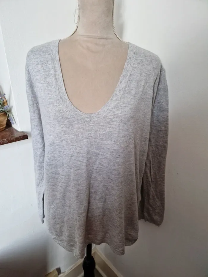 Pull h&m gris
