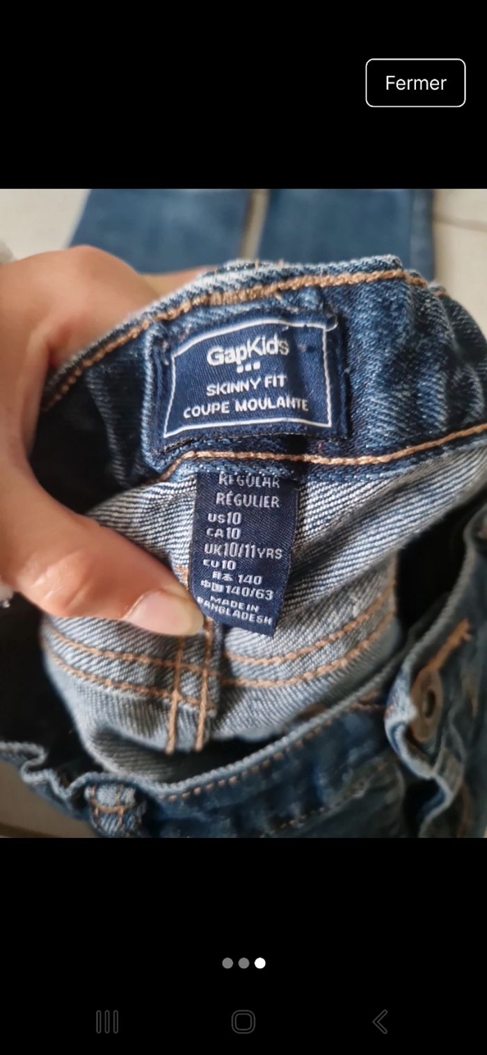 Jean gapkids 10 ans - photo numéro 3