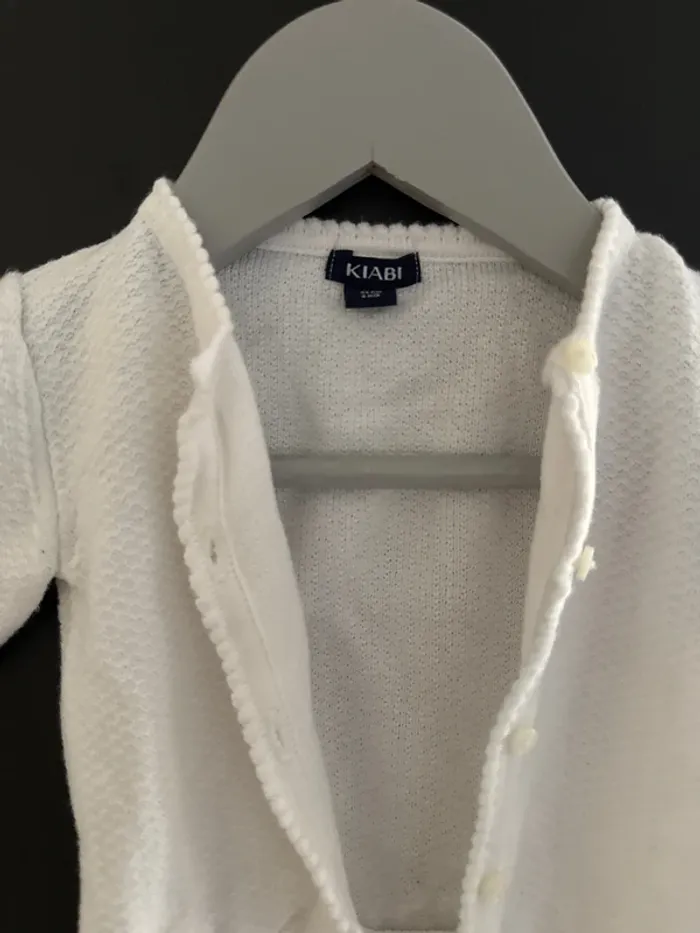 Gilet mixte bébé 0/1 mois kiabi - photo numéro 3