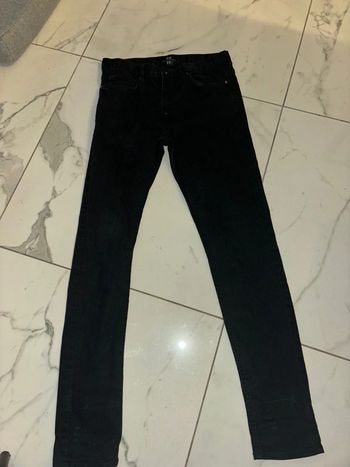 Pantalon jean noir h&m taille 40 très bon état