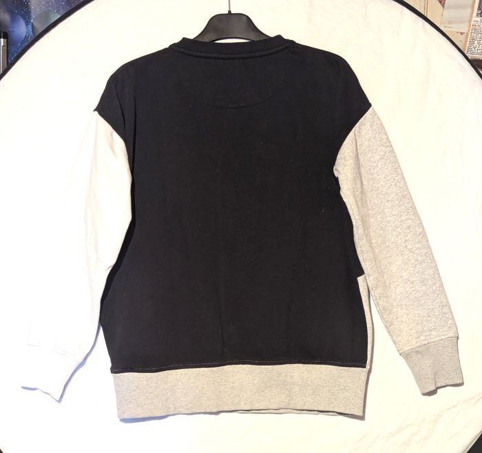 Sweat Ellesse Héritage Noir Gris Blanc 3 Parties Vêtement Tendance Mode Adolescents - photo numéro 7