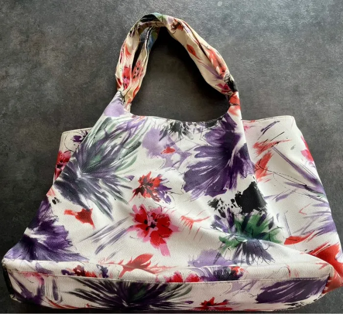Sac à main fleuri - photo numéro 2
