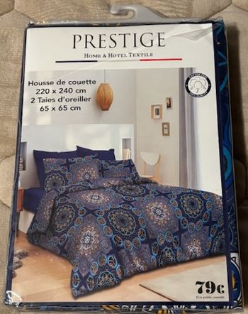 Parure de lit home prestige 