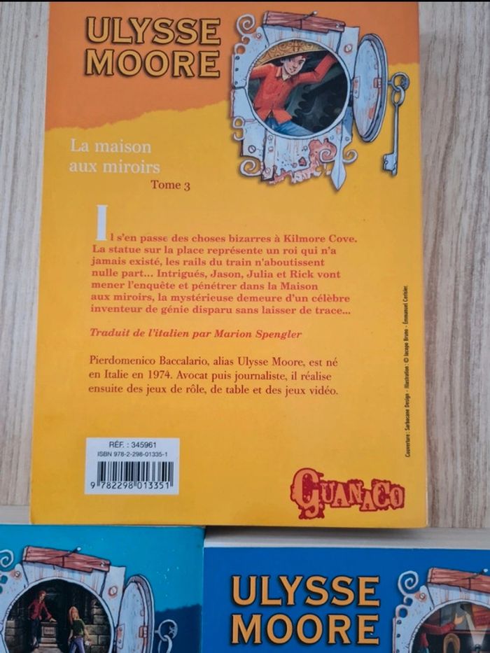 Enquête Ulysse Moore - tome 3,5 et 6 - photo numéro 3