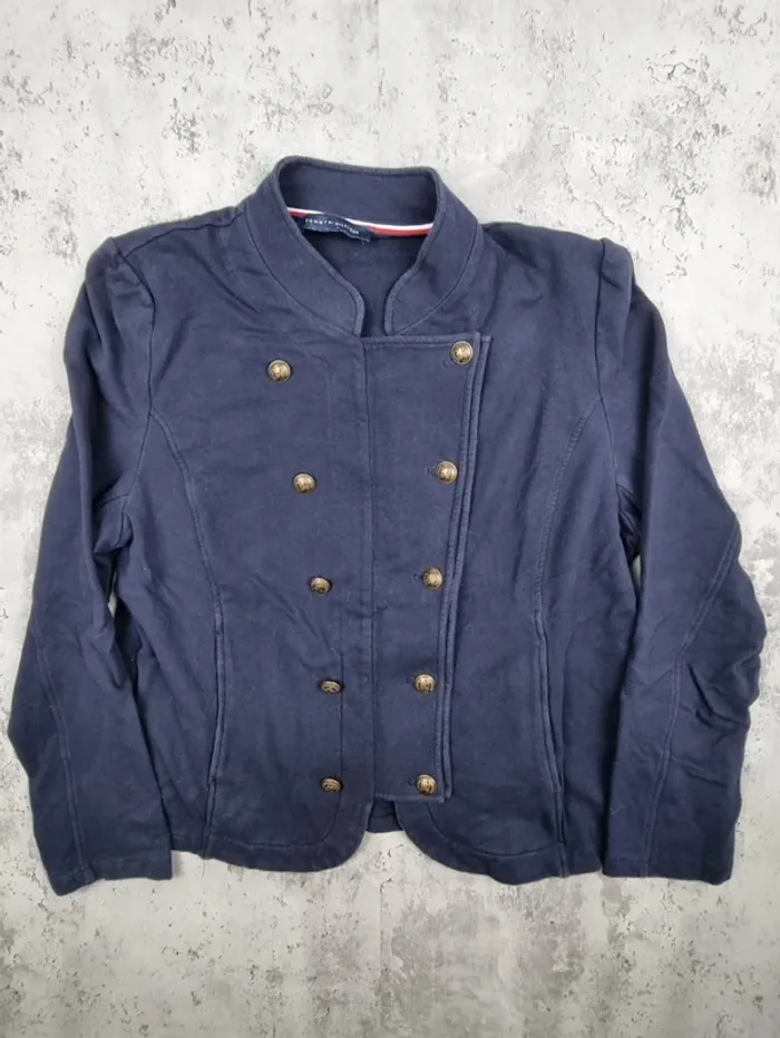 Veste officier Tommy Hilfiger – Bleu marine – Taille L Femme (mesures en photos) - photo numéro 3