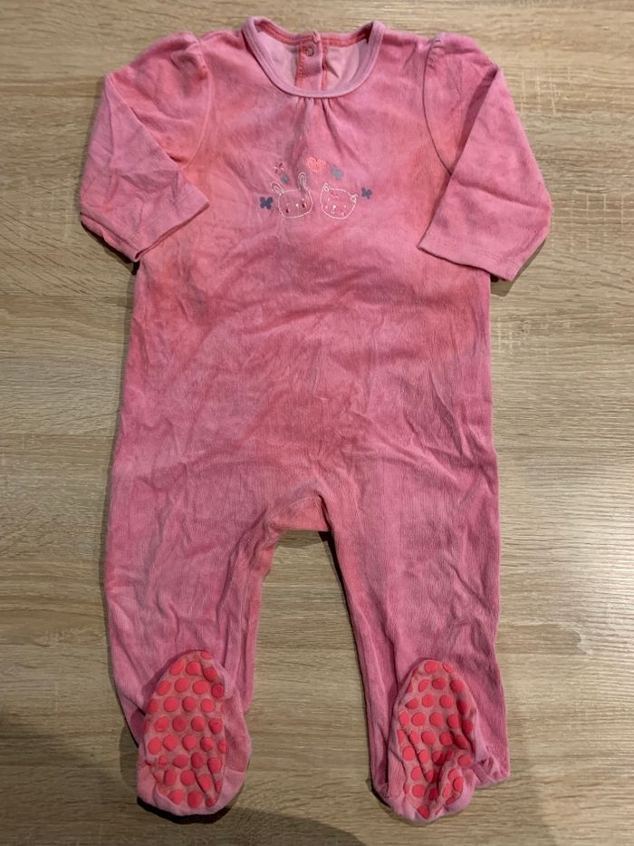 Pyjama velours 18 mois