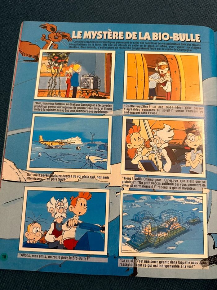 Album livre Panini complet stickers autocollants Spirou - photo numéro 8