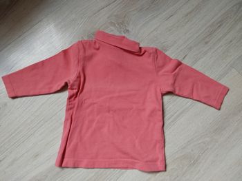 Maillot manche longue avec col bébé fille taille 3mois