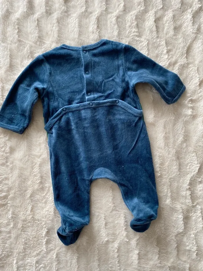 Pyjama velour dragon kiabi - photo numéro 2