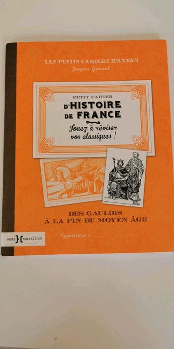 Petit Cahier d'histoire de France