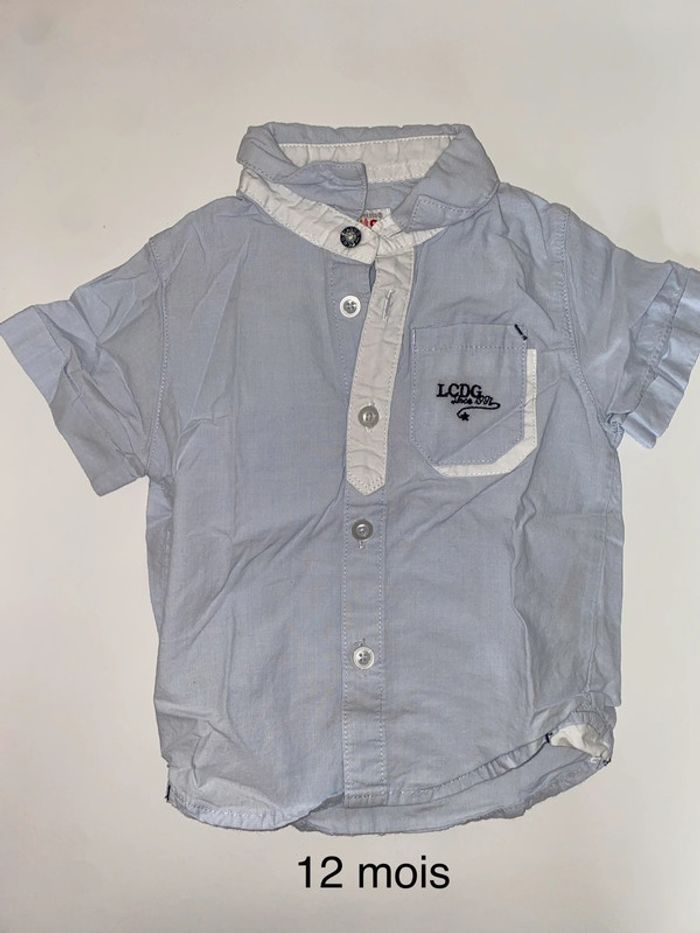 Chemise 12 mois