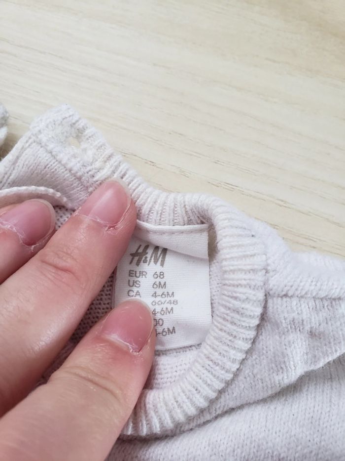 Robe H&M taille 6mois - photo numéro 2