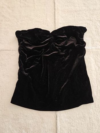 Top sans manche noir - Mango