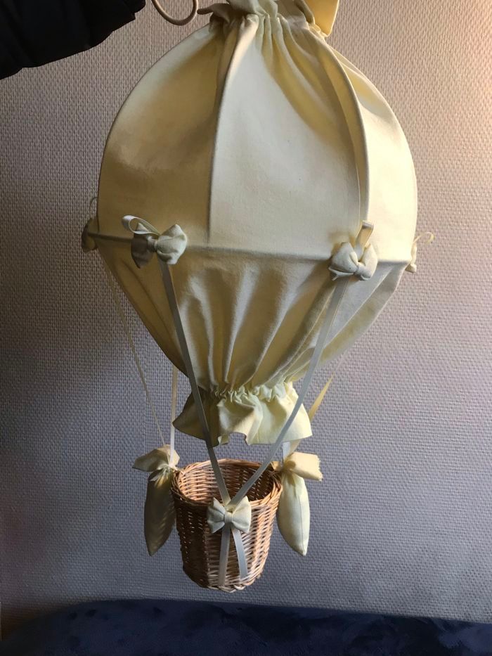Lampe suspension montgolfière fille - photo numéro 4