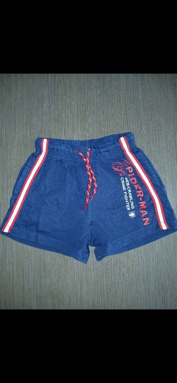 Short garçon spiderman marvel 6 ans
