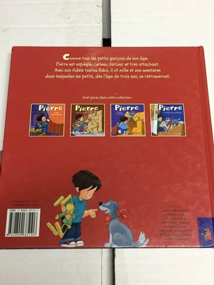 Livre Pierre a peur des fantômes