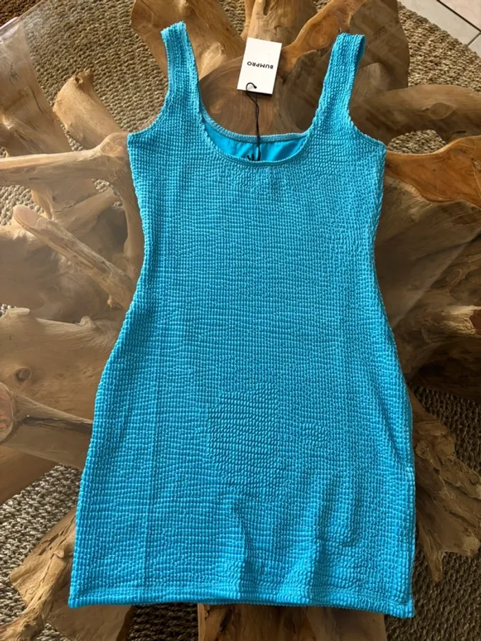 Robe femme bleu bumpro S plage - photo numéro 2