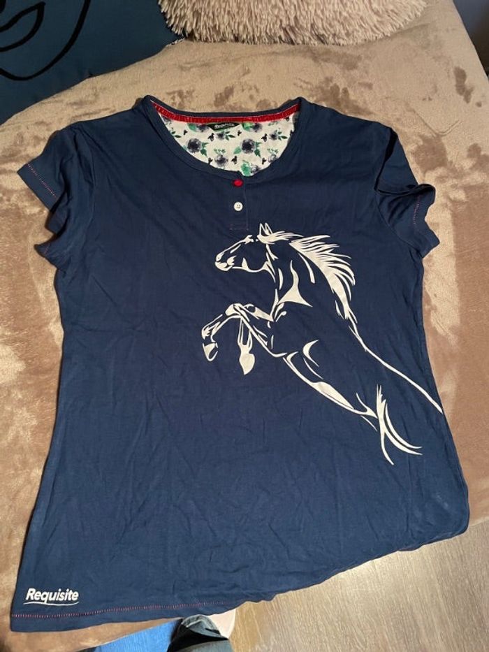 Tee-shirt équitation