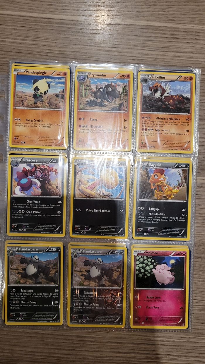 77 cartes pokemon serie XY poings furieux  - 2014 - photo numéro 9