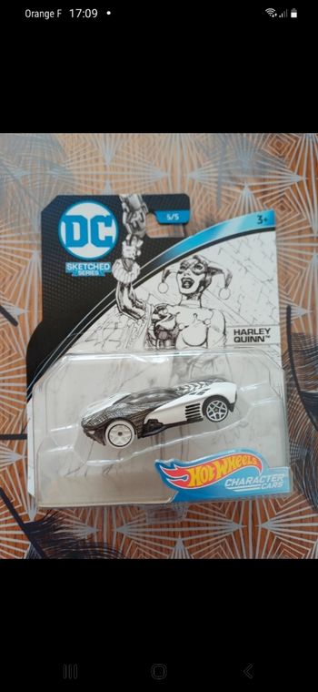 Voiture hot wheels dc comics 