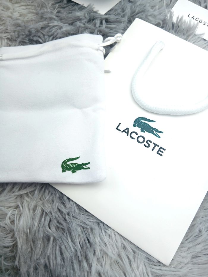 Bracelet lacoste pour homme en argent - photo numéro 6