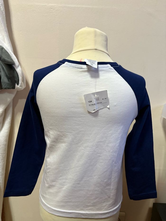 T shirt ML garçon taille 104 - photo numéro 4