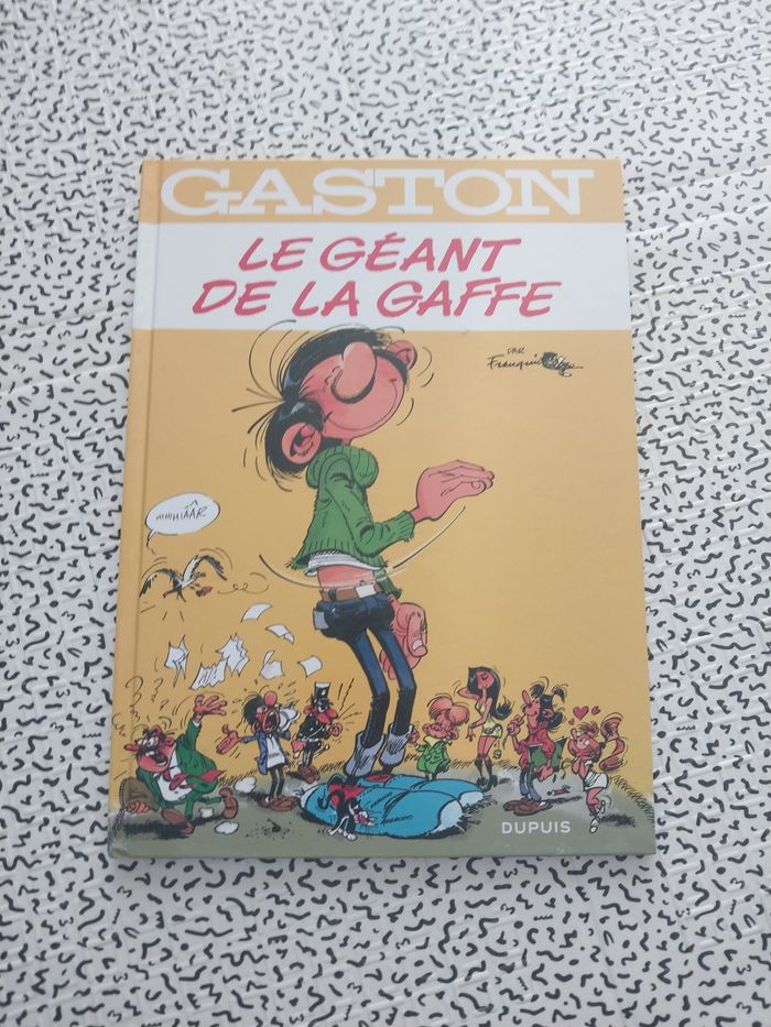 gaston le géant de la gaffe bd dupuis édition indispensable franquin humour culte - photo numéro 1