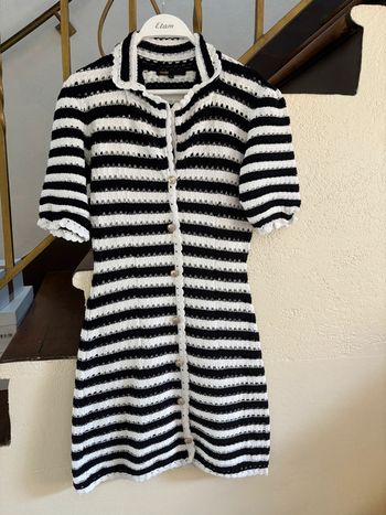 Robe maje crochet