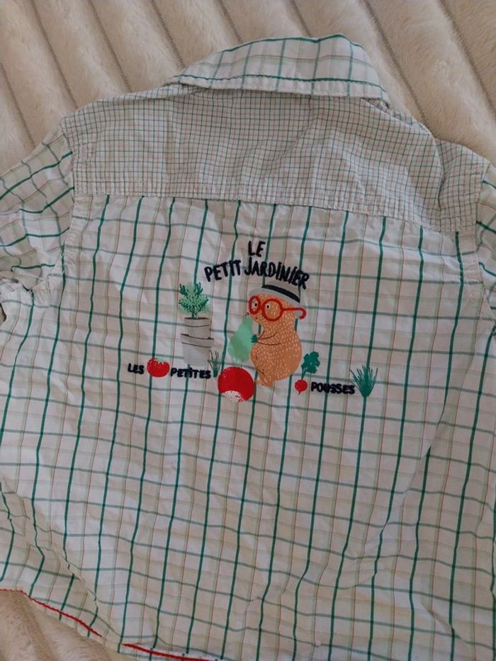 Chemise sergent major 18 mois - photo numéro 4