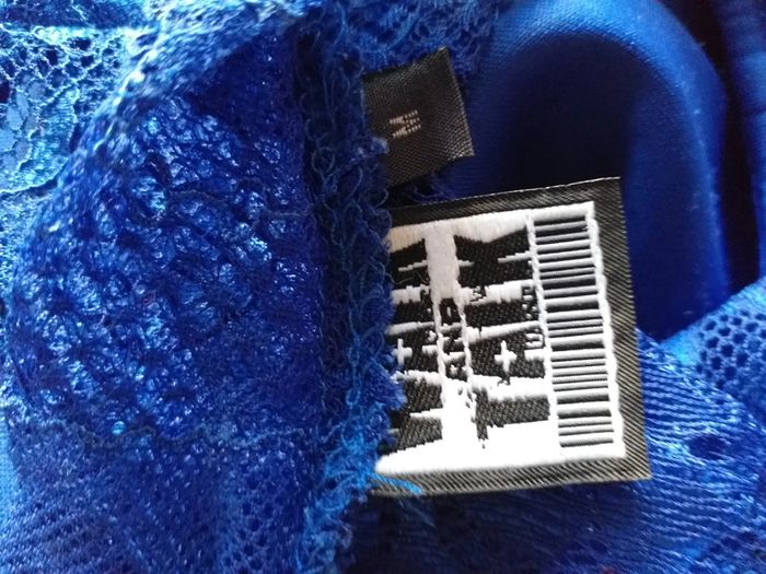 Haut sans manches bleu avec dentelle - photo numéro 7