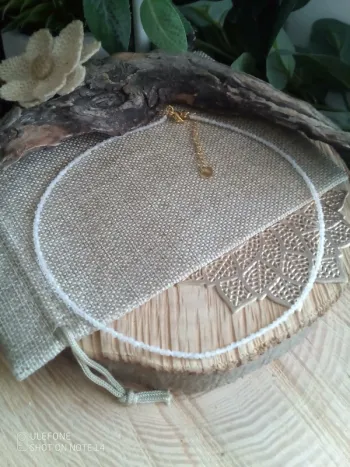 Collier en pierres de lune naturelles