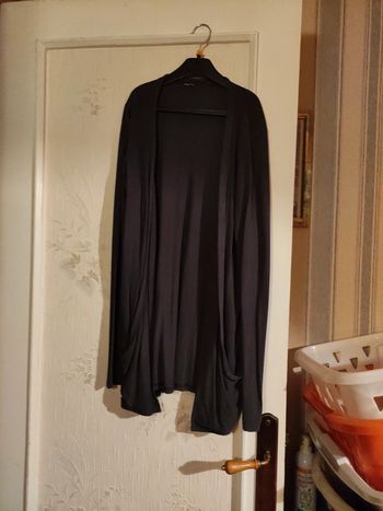 Gilet femme gris foncé taille 40